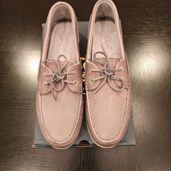 Men's Sperry Gold Cup A/O 2Eye Tumbled Leather Grey Boat/Deck Shoes Sz‎ 15M NWB - Picture 6 of 16